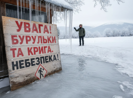 Бурульки та крига